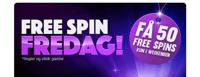 Free Spin Fredag og Free Spin Weekend