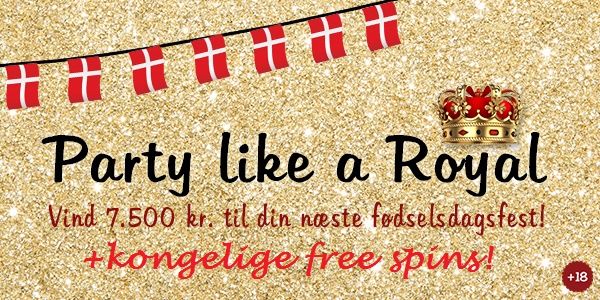 Dronning Magrethes fødselsdags free spins